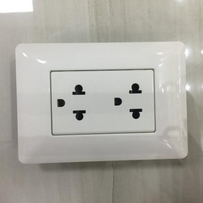 China Peru commercial high quality electrical duplex socket for sale