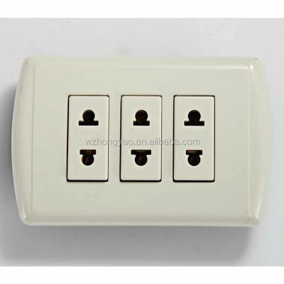 China High Quality Residential / Multipurpose Wall Outlet Switch Venezuela High Quality 24 Hours Time for sale