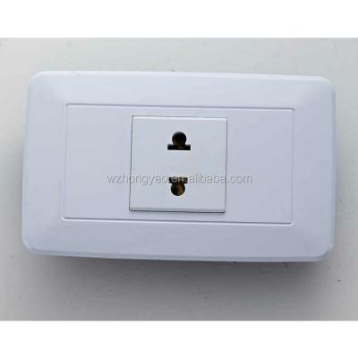 China Venezuela residential/general purpose wall socket for tomacorriente for copper for sale