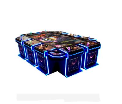 China Fish Game Machines US Best Seller Popular Black 10players Fish Table Slots 77 for sale