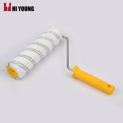 China Eco-friendly multifunctional gray double stripe microfiber roller INDUSTRIAL brush for sale