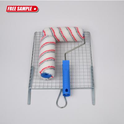 China Durable Large Size Zinc Metal Paint Roller Grid For Painting for sale