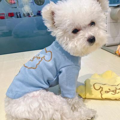 China New Multi Color Wholesale Washable Design Biped Dog Cat Clothes Polyester Travel Comfy Stored Fashion for sale