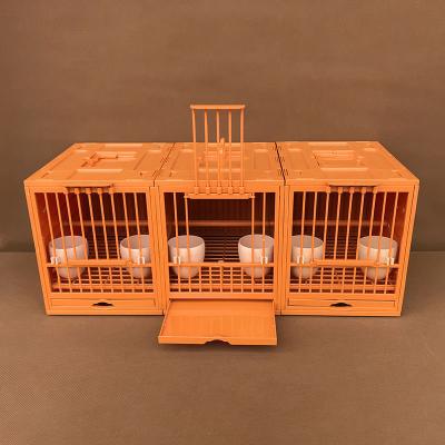 China China DIY Transport Wholesale High Quality Breathable Plastic Bird Cages for sale