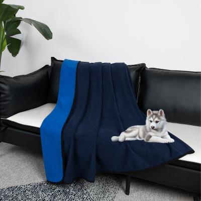 China Breathable Dog Mat Blanket Waterproof Four Season Fleece Padded Pet Mat Cat Bed Comforter Cushion for sale