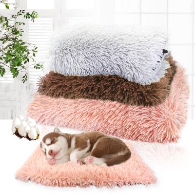 China Breathable Dog Bed Winter Blanket Pet Soft Fleece Pet Cushion Warm Sleep For Small Large Dogs Waterproof Pet Blanket for sale