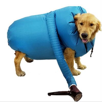 China Portable Viable Pet Drying Bag Folding Dog Hair Dryer Pet Grooming Blowing Dry Bag Dog Cat Bathing Pet Hair Drying for sale