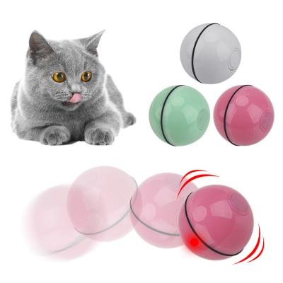 China Viable Pet Training ToyAutomatic Cat Ball Interactive Electric USB Rechargeable Self Rotating Indoor Puzzle Selfplay Exercise for sale