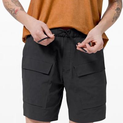 China 2022 summer custom wholesale simple solid elastic waistband viable casual shorts for men for sale