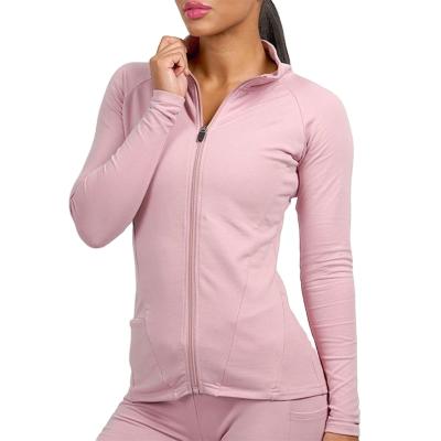 China 2021 high quality wholesale custom logo fitness sportswear factory wear anti-shrink active sweatshirts for women for sale