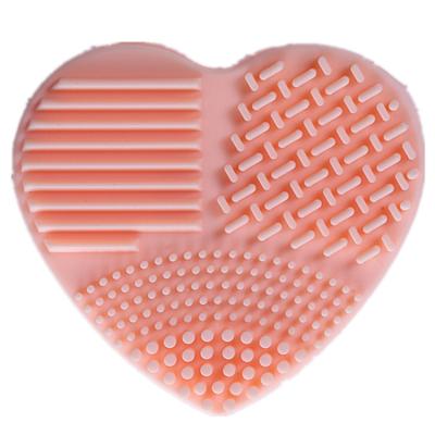 China Hot Sale Silicone Makeup Brush Waterproof Wash Pad Good Quality &Portable Price Cosmetic Brush Cleaner for sale