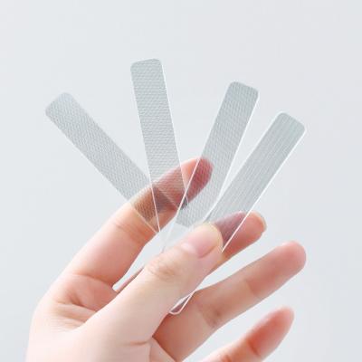 China High Quality Nano Glass Nail Files Crysta Nail Care Glass Nail Folder Manicure Black Tech Sandbar Rubbing Bar Manicure Tool Polishing Nano Glass Nail Files for sale