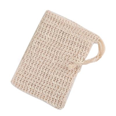 China 2021 Comfy Reusable Hand-wrought Jute Soap Bag Eco-Friendly Hot Selling Natural Jute Rubbing Towel Gloves for sale