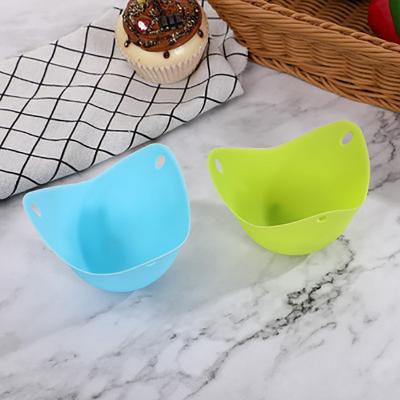 China Viable Silicone Egg Boiler For Kitchen Mold Bowl Rings Pancake Maker Silicone Egg Poacher Tools Kitchen Cooking Accessories for sale