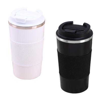 China WITH LID Custom High Level 304 500ml Stainless Steel Vacuum Water Bottle Led Thermos Shaping Smart Coffee Mug Vacuum Therapy Cup for sale