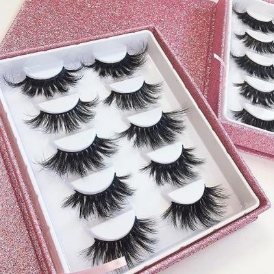 China Cruelty Free/25 Times Reusable/Comfortable Wear Create Your Own Lashes Band Natural Large Lashes 3d Mink Lashes Wholesale Handmade Mink Fur for sale