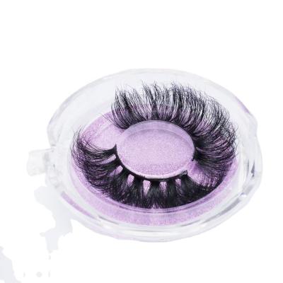 China Cruelty Free/25 Times Reusable/Fluffy Lashes Wholesale 5d Mink Lashes High Quality Luxury Private Label 3d Comfortable Use 25mm Bulk Eyelashes for sale