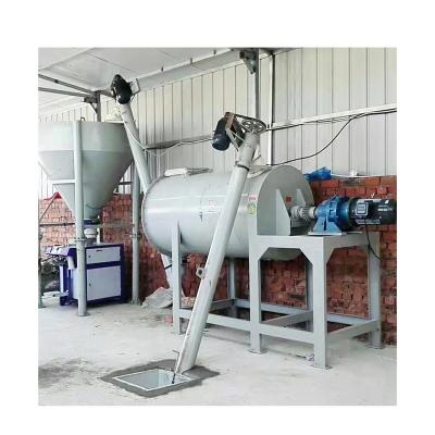 China 1000-2000KG/Match Automatic Cement Mixing Plastering Machine Tile Glue Mixer Mortar Mixing Plant for sale