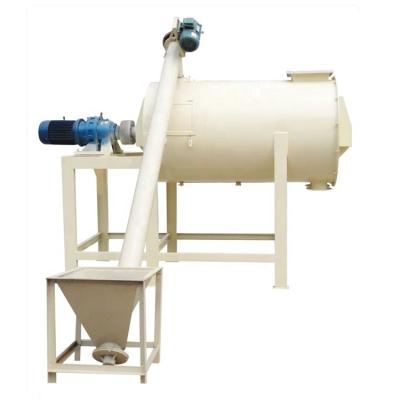 China Small Mortar 1-5TPH Automatic Dry Mixed Multi Continuous Spiral Ribbon Mixer Power Dry Mixer Plant for sale