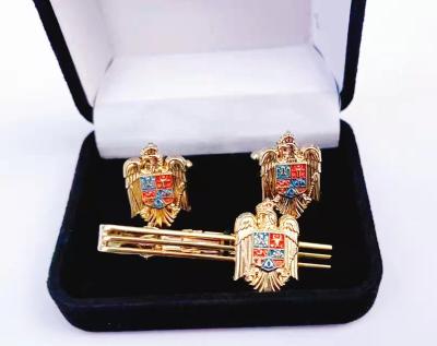 China Custom Custom Your Own Design Low Price Metal Cufflinks High Quality Gold Plated On Sale for sale