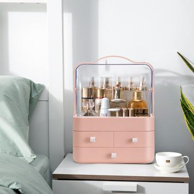 China Clear Durable Luxury Makeup Boxes Cosmetic Case Storage Organizer Wholesale for sale