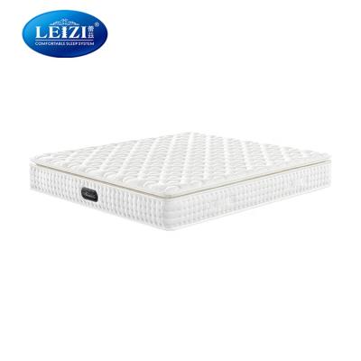 China Factory Manufacturers Luxury Hotel Latex Foam Hypoallergenic Queen Size Natural Pocket Bed Mattress for sale