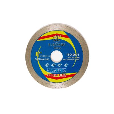 China 7 de Scherpe Schijf van de de Tegelvaardigheid van 4 Duimdiamond saw blade for glass Zaag 105x20mm van de duimsteen Te koop