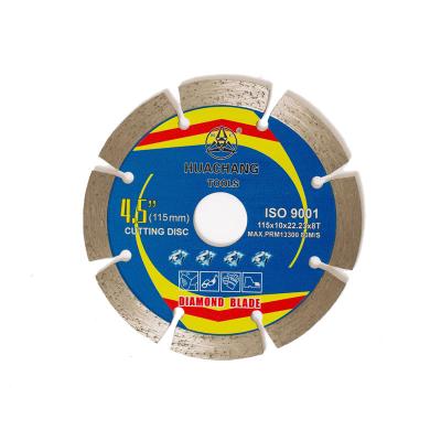 China 41/2“ Diamond Cutting Blades For Concrete 22mm 115mm Diamond Grinding Disc Te koop