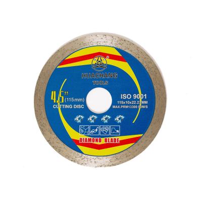 China 4.5inch 3 a polegada Diamond Saw Blades For Porcelain telha o disco do corte da telha de 115x22.23mm 115mm à venda