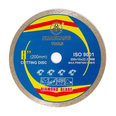 China 8“ Diamond Grinding Wheel 200mm Diamond Tile Saw Blade Wet-Glas 22.23mm droeg Te koop