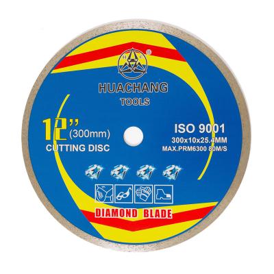 China 12inch '300×2.0/3.0×10×25.4mm Hot Press Diamond Tile Saw Blades For General Purpose ,Ceramic , Marble And Concrete for sale