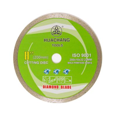 Chine 200mmx22.23mm 8 avancent Rim Diamond Blade For Masonry petit à petit continu à vendre