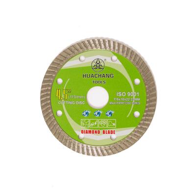 China High Quality 4.5 Inch Masonry Tile Turbo Diamond Blade Saw 115 X 22.2mm Diamond Segment Best Diamond Blades for sale