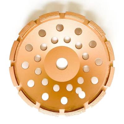 Chine rangée simple sèche d'usage universel Diamond Cup Wheel For Concrete de 7inch 180mm à vendre