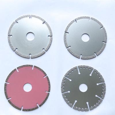 Cina il vuoto di 4.5inch 115x22.23mm ha brasato Diamond Blade For Metal Cutting in vendita