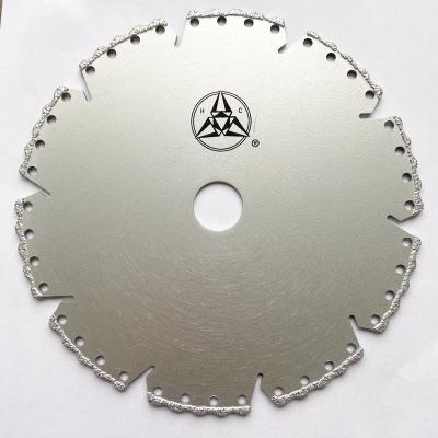 Cina il vuoto di 5inch 125x22.23mm ha brasato Diamond Blade For Stone Cutting in vendita