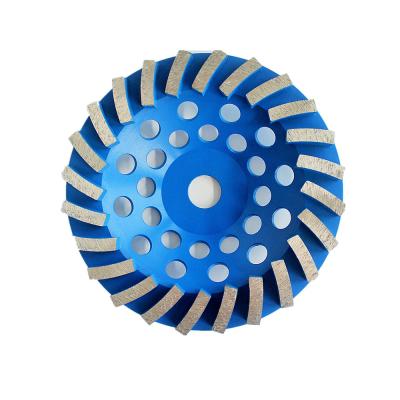 China O turbocompressor segmentou Diamond Cup Wheel 150mm Diamond Grinding Wheel roda de moedura concreta de 6 polegadas à venda