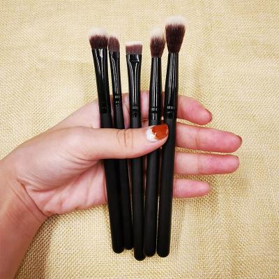 China Angular Blush Amazon Sells 5 Pcs Vegan Makeup Brushes Professional Eye Brush Eyeshadow Brushes for sale