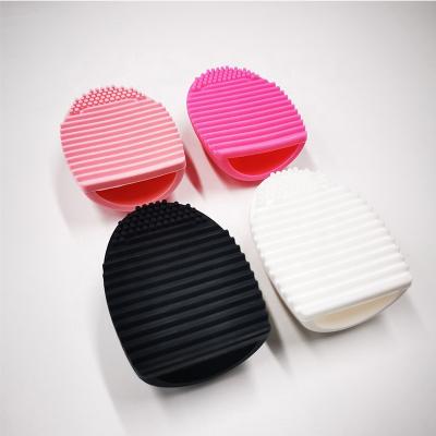 China Spot brush face cleansing body exfoliating cleansing brush silicone material is not easy to deformation beauty brush for sale