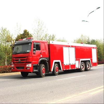 China sinotruk africa sinotruk HOWO 4x2 6x4 8x4 foam water tank rescue fire fighting truck 11054*2500*3540 for sale