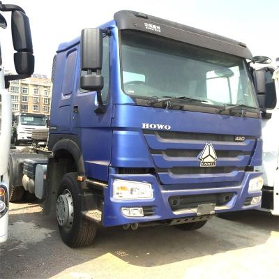 China Sinotruck Howo 336 hp 371 hp 420 hp engine 10 wheels tractor horse trucks 6x4 howo truck head 6800X2500X3200 brand new for sale