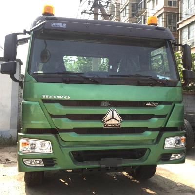 China Sinotruck Howo 336HP 371HP 420 HP 6x4 Engine 10 Wheels Tractor Truck Trailer Main Price For Sale 6800X2500X3200 for sale