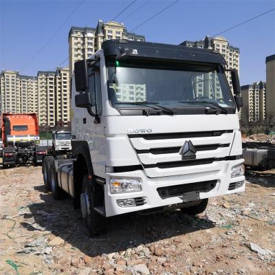 China Sinotruck Howo 336 371420 Euro 2 6X4 HOWO Tractor Truck Head For Sale 6800X2500X3200 for sale