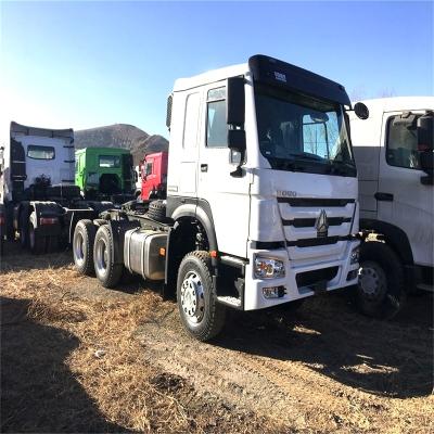 China Sinotruck Howo 336 Hp 371 Hp 420 Hp Engine 10 Wheels Tractor Trucks 6x4 Howo Truck Brand New Right Hand Drive 6800X2500X3200 Head for sale