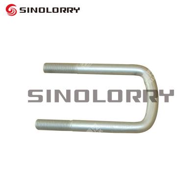 China SHACMAN SINOTRUCK HOWO SINOTRUK HOWO STR SUSPENSION PARTS Bolt AZ9925520230 For Front Leaf Spring SPARE PARTS for sale