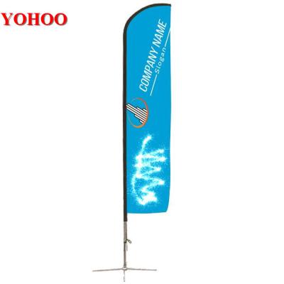 China Custom Outdoor Vertical Nylon FLYING and Feather Banner Beach Flag American Flags Banners with Grommets for sale