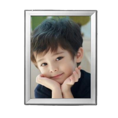 China brushed aluminum photo frames plastic poster frame border rectangle for sale