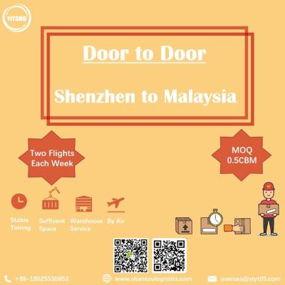 China International Air Cargo Door To Door Service From Shenzhen To Malaysia for sale