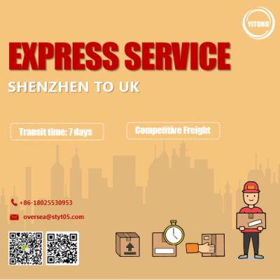 China ISEA International Courier Express Service From Shenzhen To UK for sale