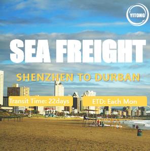 China Each Monday Global Freight Shippers Sea Freight From China To South Africa Durban for sale